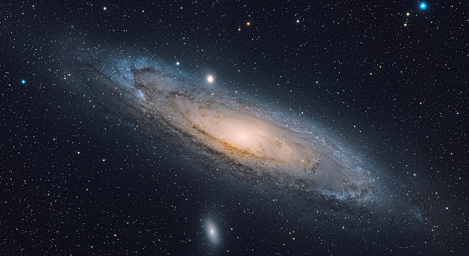 Our cosmic neighbour the Andromeda galaxy